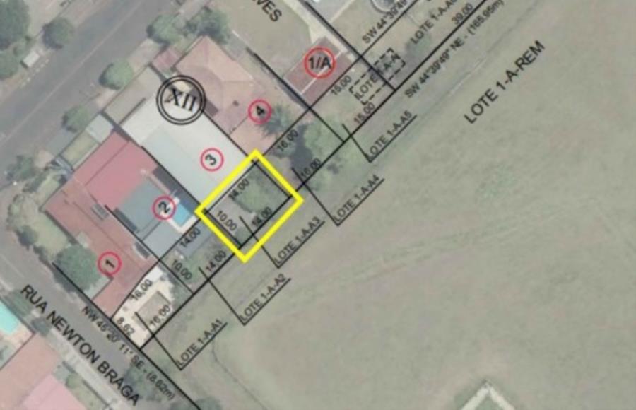 Lote urbano de 140m² no Jardim Santos Dumont