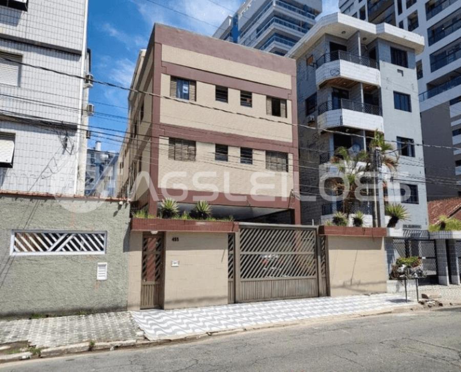 Apartamento com 57,17m² A.U., 78,55m² A.T. em Praia Grande/SP