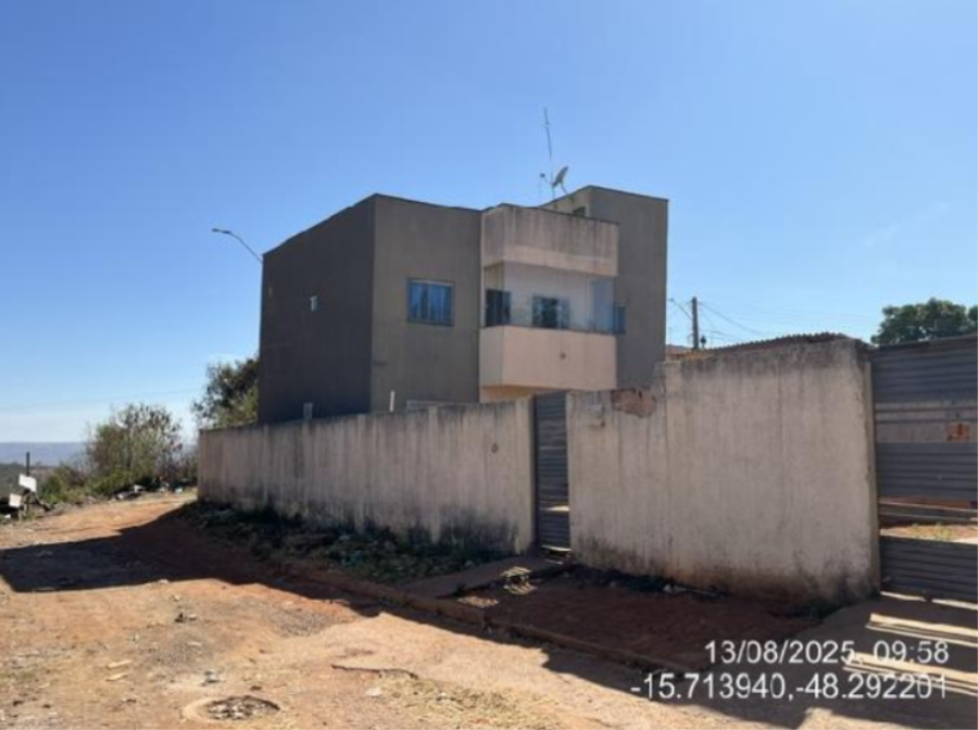 Apartamento com 62m² em Águas Lindas de Goiás/GO - Jardim da Barragem II