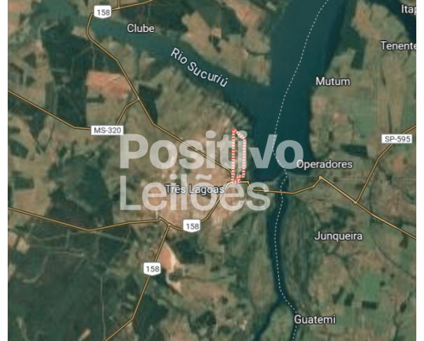 Terreno de 27.959,97 m² em Três Lagoas/MS