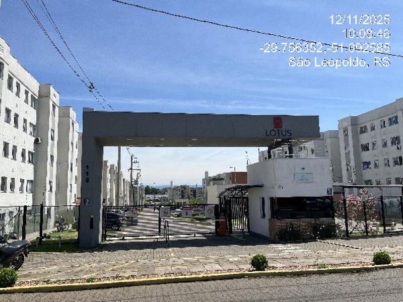 Apartamento com 2 quartos em São Leopoldo/RS