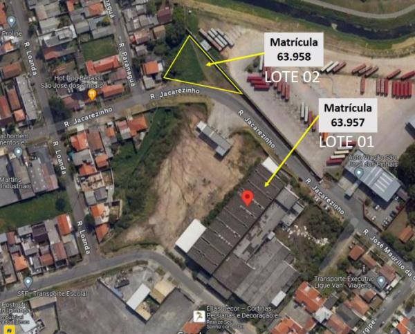 Área Remanescente em São José dos Pinhais com 1.436,51 m²