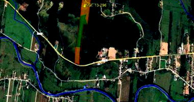 Terreno Rural 4,23ha sem benfeitorias, área total 42.292m²