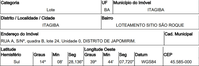 Terreno com 200m² em Itagiba/BA - Japumirim