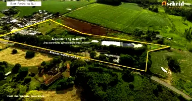 Área com Edificações em Bom Retiro do Sul/RS