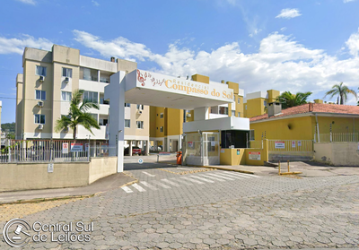 Apartamento 302 com 48m² no Res. Compasso do Sol - São José/SC