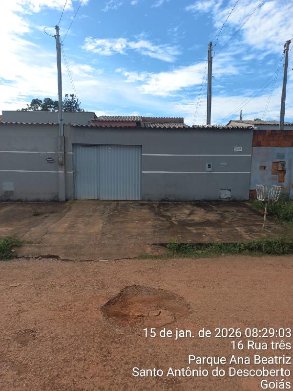 Casa com 2 quartos em Santo Antônio do Descoberto/GO