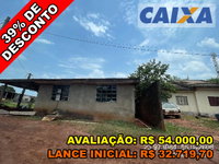Casa 2 quartos, 1 banheiro, 61.7m² construída, desocupada