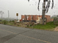 Terreno com início de construção em São Bento do Sul