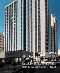 Apartamento 36,85m² em São Paulo - Vila Buarque