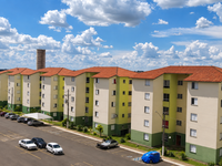 Apartamento 2 dormitórios com 54m² em condomínio