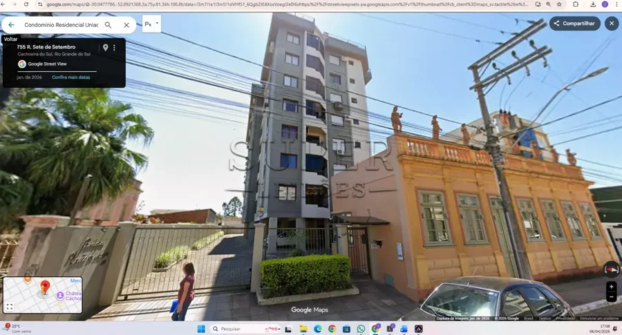 Apartamento com 1 quarto, 1 banheiro, 61.87m²