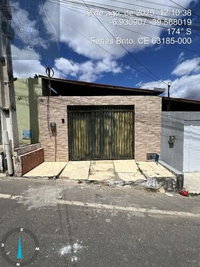Casa com 2 quartos e 2 banheiros, 78,79 m², Farias Brito/CE