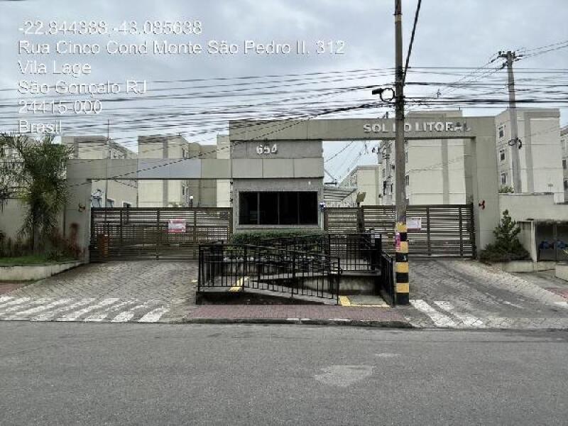 Apartamento com 2 Quartos em São Gonçalo - RJ