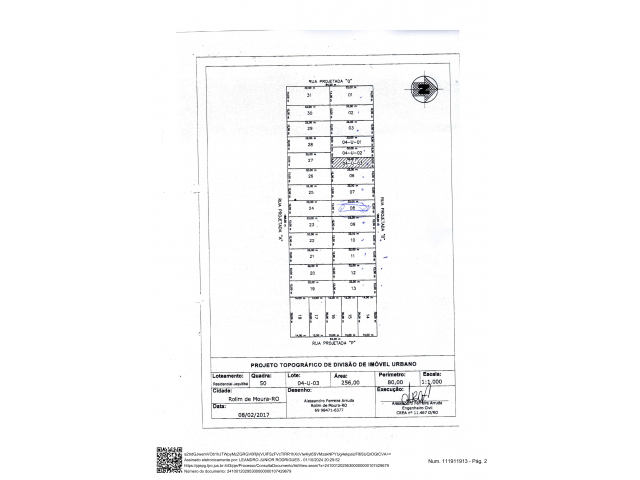 Terreno de 384m² em Rolim de Moura, vazio e pronto para construção