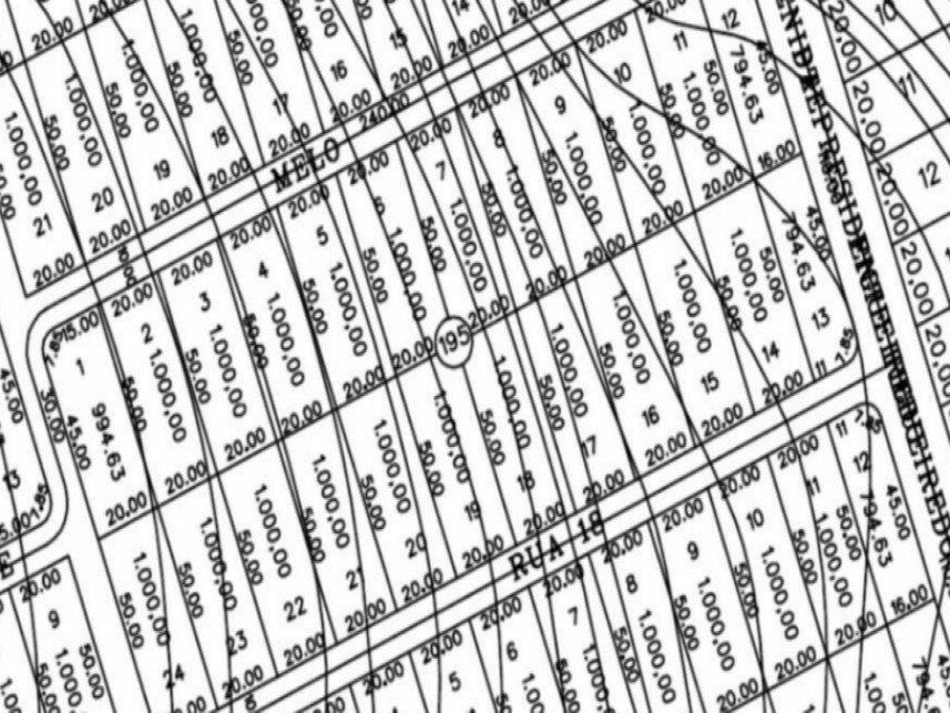 Terreno com 1.000m² em loteamento com infraestrutura