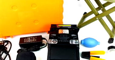 Kit Máquina de Solda de Fibra Óptica Comptyco A-81S
