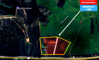 Terreno com 4.374,98m² em Candiota/RS