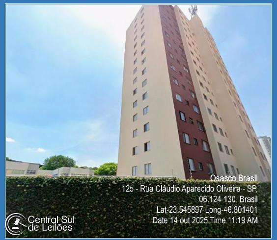 Apartamento com 2 quartos em Osasco/SP