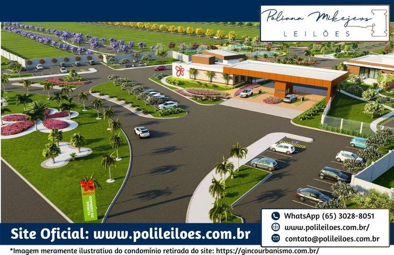 Lote 38 no Florais do Cerrado - 200m² em Cuiabá/MT