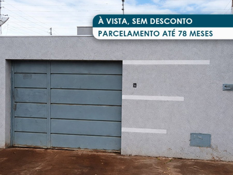 Casa com 86 m², 2 quartos, 1 banheiro, ocupada