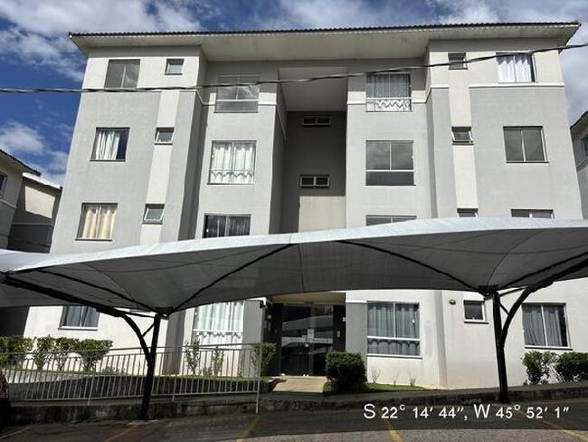 Apartamento aconchegante com 2 quartos e 1 banheiro, 45.78m² construídos