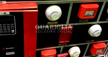 Lote 117 - Diversos Materiais de Alarme em São Bernardo do Campo