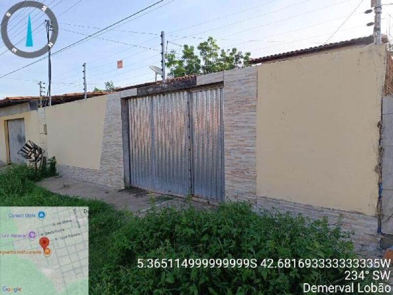 Casa com 2 quartos em Demerval Lobão/PI