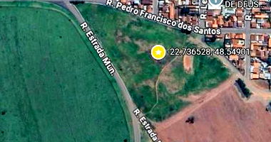 Gleba de terras com 29.532m², terreno amplo e desmembrado