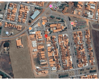 Casa residencial com 103,63m² construída, 2 quartos, 1 banheiro, ocupada