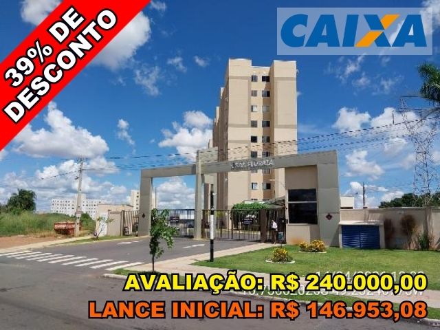 Apartamento com 2 Quartos e Vaga de Garagem em Aparecida de Goiânia
