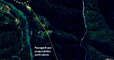 Terreno Rural com 117.435m² em Itaiópolis/SC