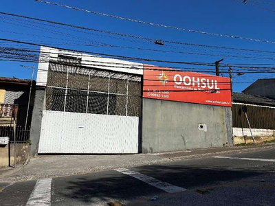 Terreno com barracão comercial 300m² construída -