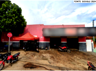 Comércio com 1 banheiro em terreno triangular de 162,43m²