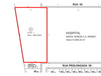 Terreno com 5.567,62m² - 2/3 ideal, Santa Rita do Sapucaí/MG
