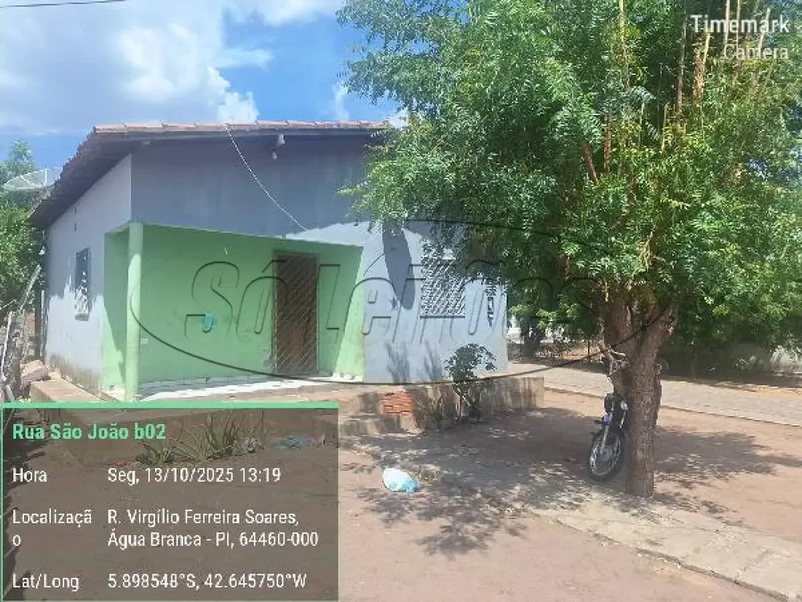 Casa com 2 quartos em Água Branca/PI - 53,9m²