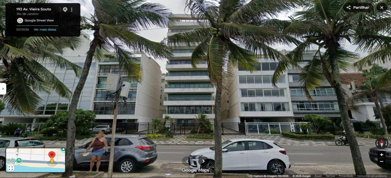 Apartamento em Ipanema com 130m² e Garagem - Vista Mar
