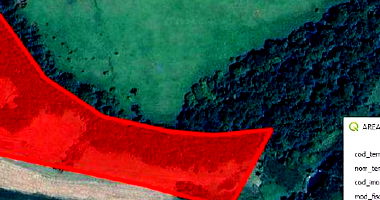 Terreno Rural 3ha Fazenda Mato Preto, sem benfeitorias