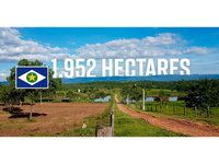 Fazenda 1.952 hectares em Pocon - MT, desocupada