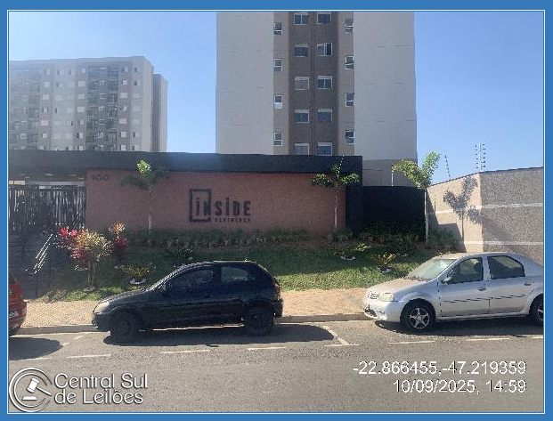 Apartamento com 2 quartos em Hortolândia/SP