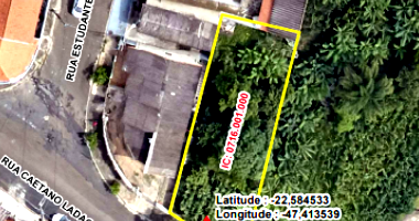 Terreno em Limeira/SP com 390,48m²