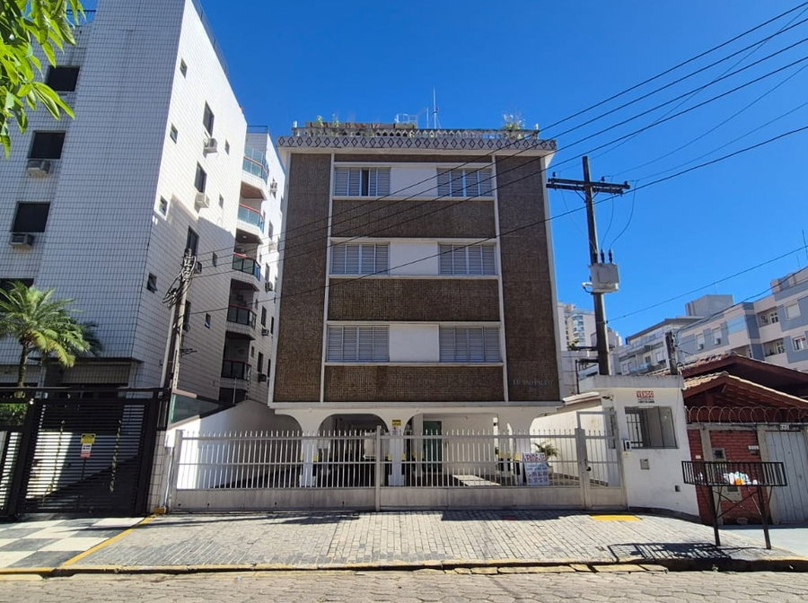 Apartamento 67,87m² no Edifício São Paulo, Guarujá/SP