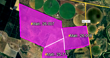 Fazenda Gameleira em Lagoa Grande - MG com 1051,97 ha