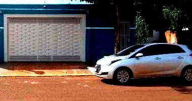 Casa Ocupada com 214m² de Área Construída em Rio Brilhante/MS