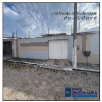 Casa 3 Quartos 2 Banheiros 92,57m² Construída em Santa Inês