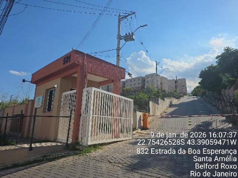Apartamento 2 quartos, 48,11m², vaga de garagem em Belford Roxo/RJ
