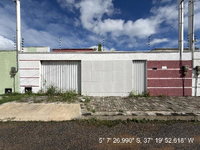 Casa com 2 quartos em Mossoró/RN - 71,41m² - Lance inicial R$164.000,00