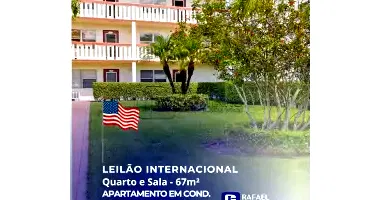 Apartamento 67m² com 1 Quarto e 1 Banheiro em Boca Raton, Flórida