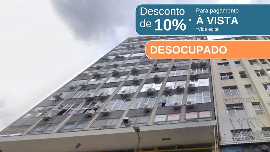 Sala Comercial de 510m² no Centro de Belo Horizonte