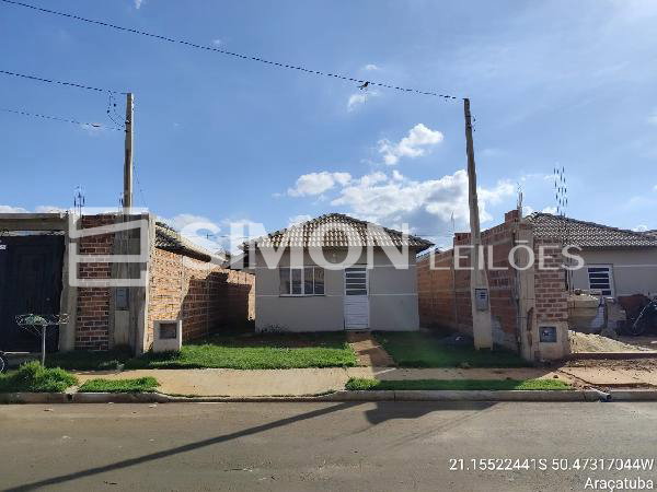 Casa em Araçatuba com 2 quartos e 44m² de área privativa